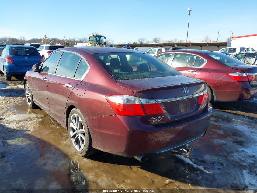 2013 Honda Accord Sport VIN: 1HGCR2F57DA242092 Lot: 43931777