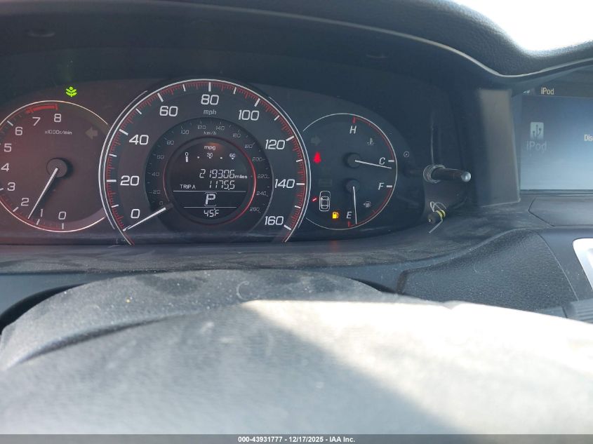 2013 Honda Accord Sport VIN: 1HGCR2F57DA242092 Lot: 43931777