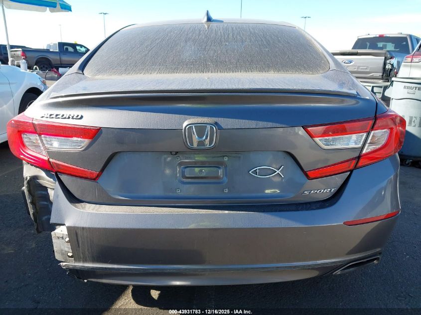 2018 Honda Accord Sport VIN: 1HGCV1F32JA010922 Lot: 43931783