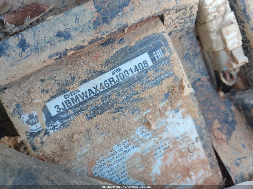 2024 Can-Am Renegade X Mr 1000R VIN: 3JBMWAX46RJ001408 Lot: 43931792