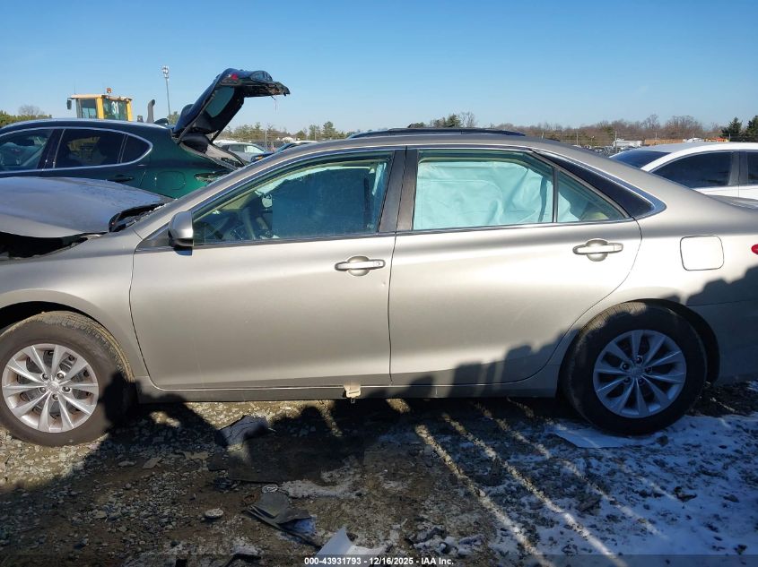 2016 Toyota Camry Le VIN: 4T1BF1FK3GU185648 Lot: 43931793