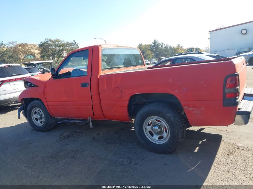2000 Dodge Ram 1500 St/Ws VIN: 1B7HC16X0YS620240 Lot: 43931795