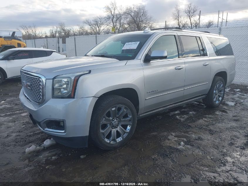 2016 GMC Yukon Xl Denali VIN: 1GKS2HKJ2GR191082 Lot: 43931799