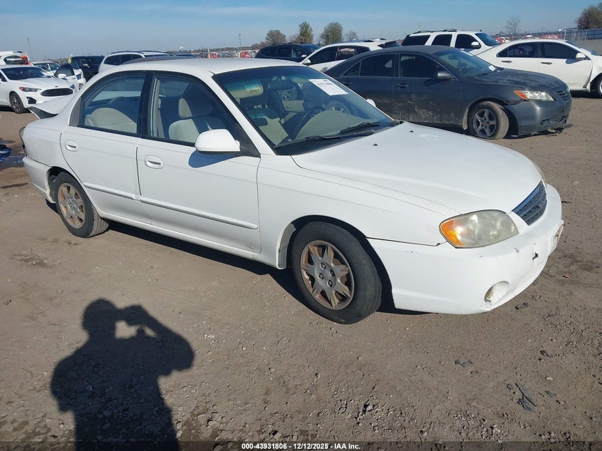 KIA SPECTRA 2003. Lot# 43931806. VIN KNAFB121835262062. Photo 1