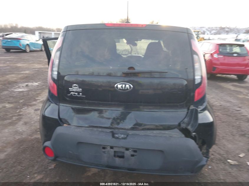 2016 Kia Soul VIN: KNDJN2A29G7392088 Lot: 43931821