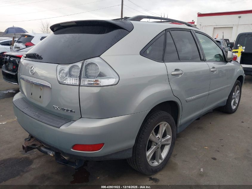 2007 Lexus Rx 400H VIN: JTJHW31U972031098 Lot: 43931822