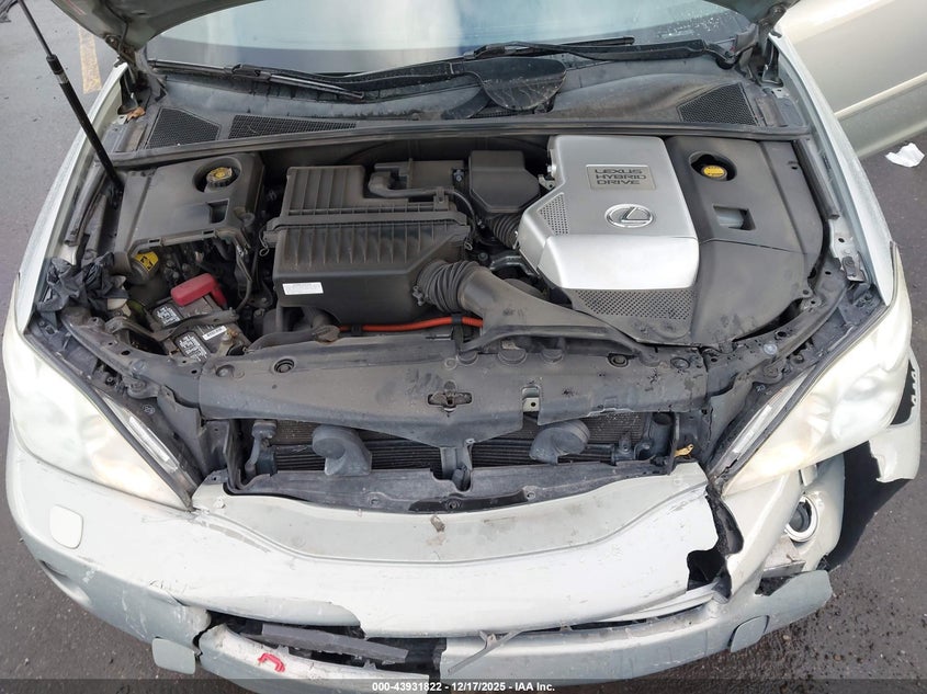 2007 LEXUS RX SPORT UTILITY VEHICLE 3.3L V-6 DOHC, VVT, 208HP