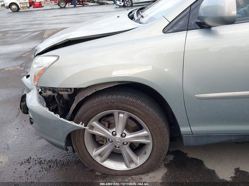 2007 LEXUS RX SPORT UTILITY VEHICLE 3.3L V-6 DOHC, VVT, 208HP