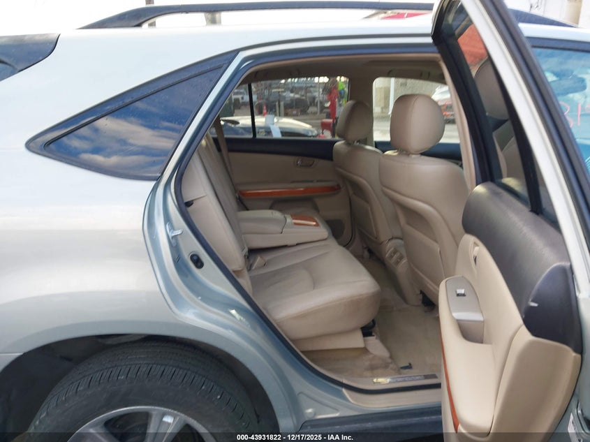 2007 LEXUS RX SPORT UTILITY VEHICLE 3.3L V-6 DOHC, VVT, 208HP