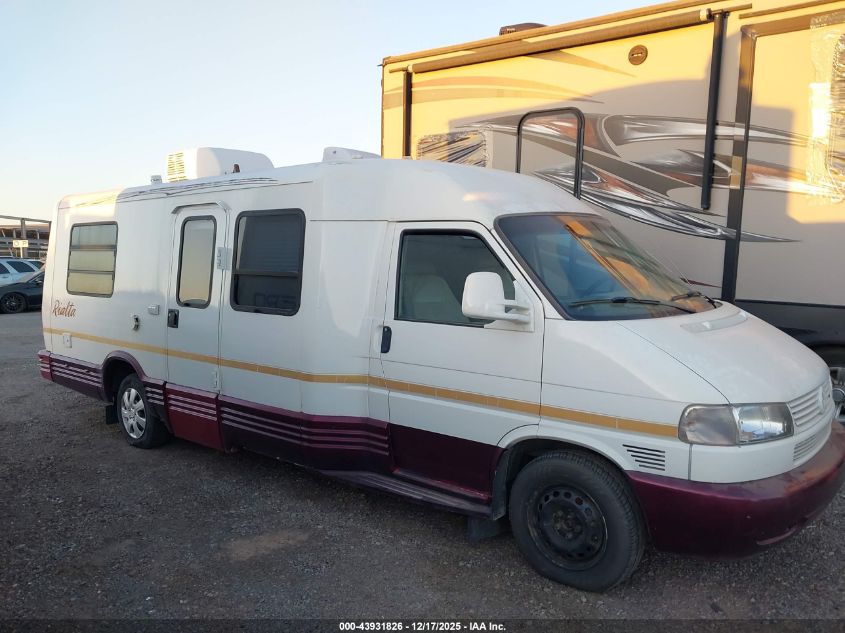 1997 Volkswagen Eurovan VIN: WV3AH8707VH144023 Lot: 43931826