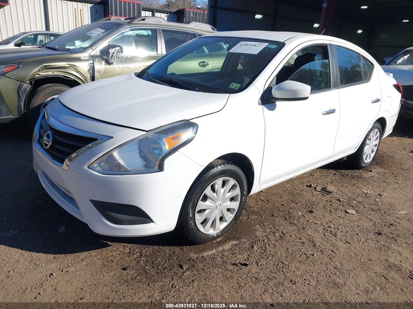Vin: 3n1cn7ap6kl845737, lot: 44427454, nissan versa 1.6 sv 20192
