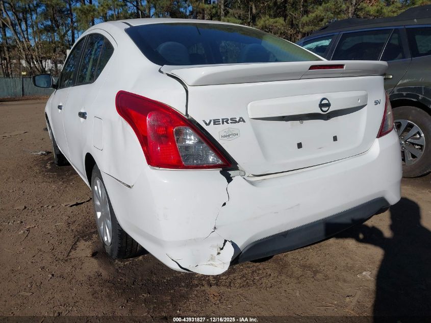 2019 Nissan Versa 1.6 Sv VIN: 3N1CN7AP6KL845737 Lot: 43931827