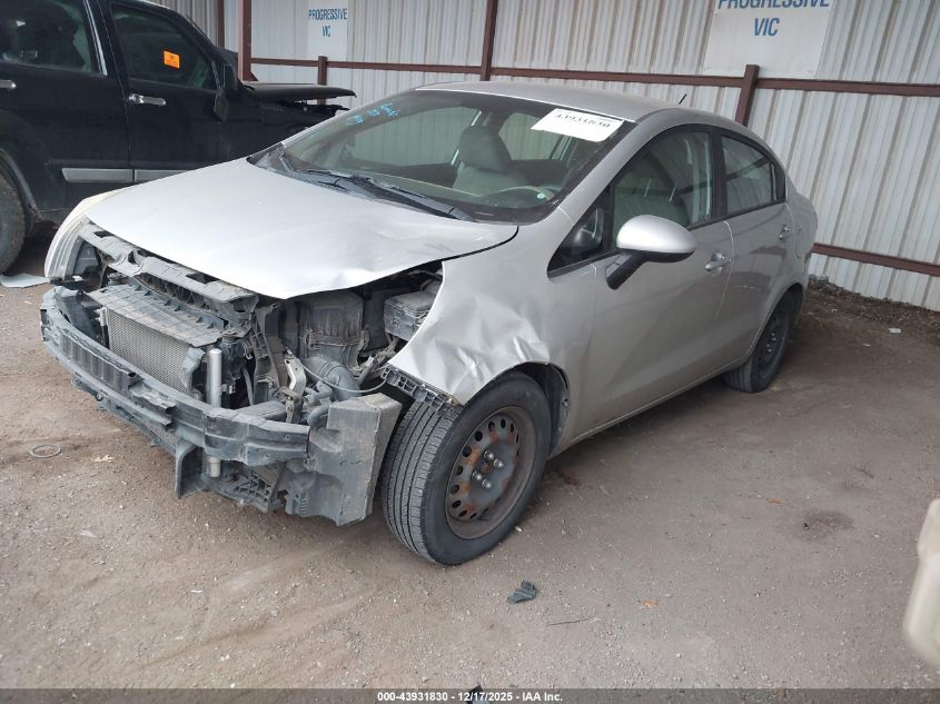 2016 Kia Rio Lx VIN: KNADM4A38G6637034 Lot: 43931830