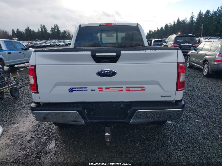 2018 Ford F-150 Xlt VIN: 1FTFW1EG0JKD93699 Lot: 43931834