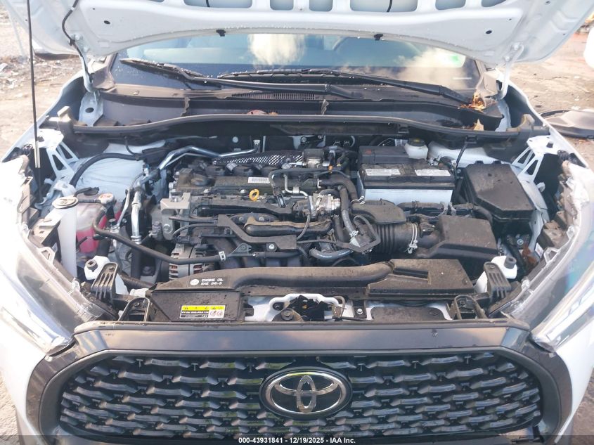 2024 Toyota Corolla Cross Le VIN: 7MUBAABGXRV092384 Lot: 43931841