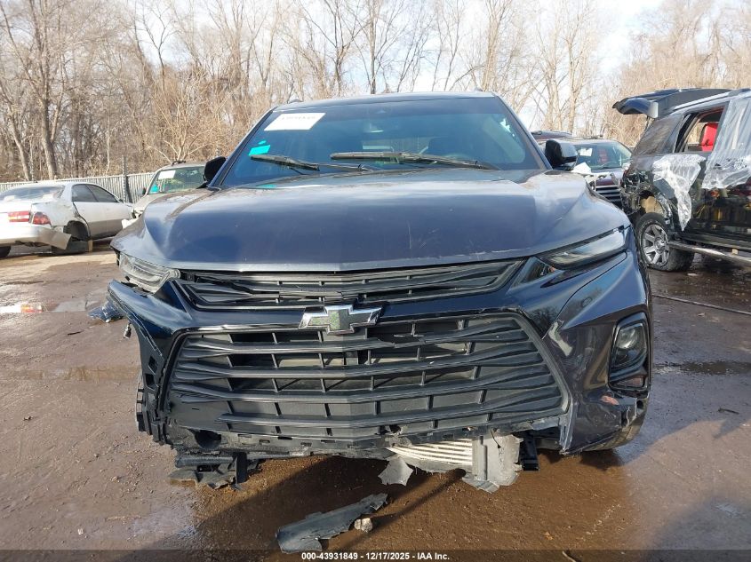 2022 Chevrolet Blazer Fwd 2Lt VIN: 3GNKBCR47NS213562 Lot: 43931849