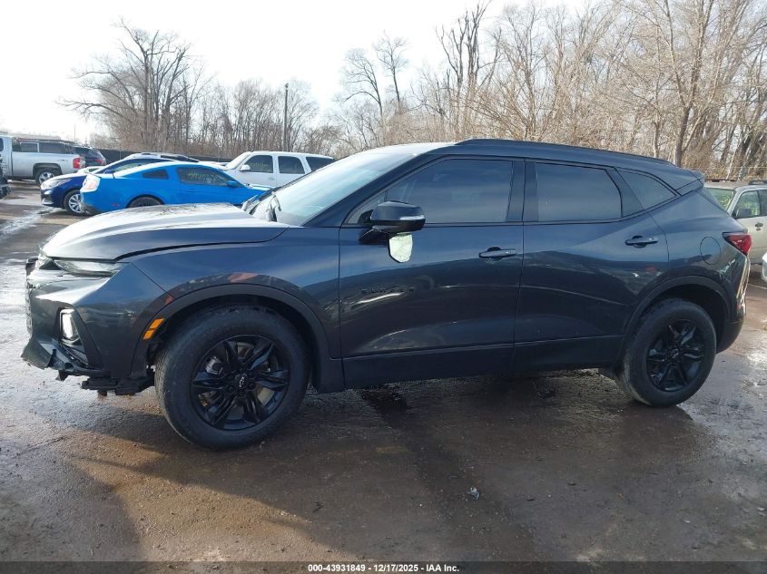 2022 Chevrolet Blazer Fwd 2Lt VIN: 3GNKBCR47NS213562 Lot: 43931849