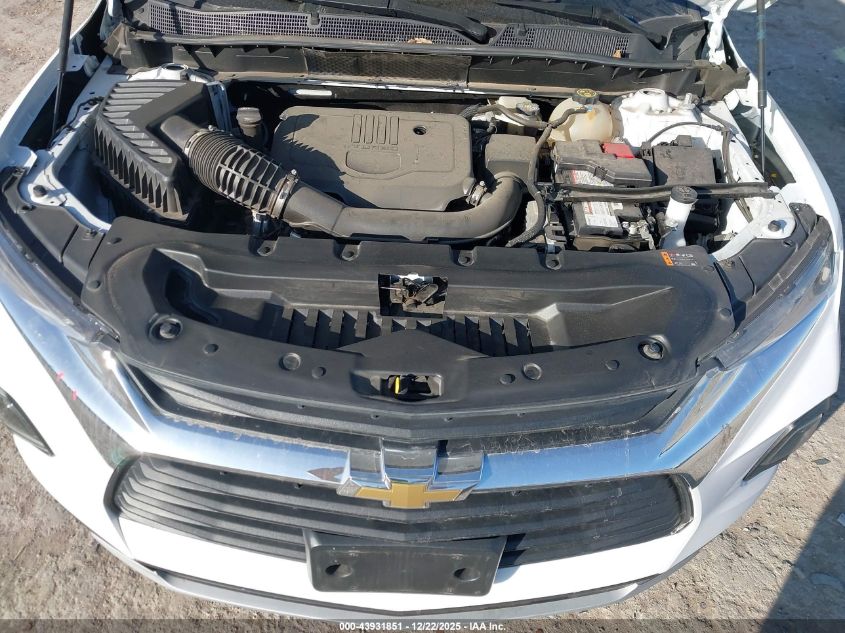 2022 Chevrolet Blazer Fwd 2Lt VIN: 3GNKBCR42NS171804 Lot: 43931851