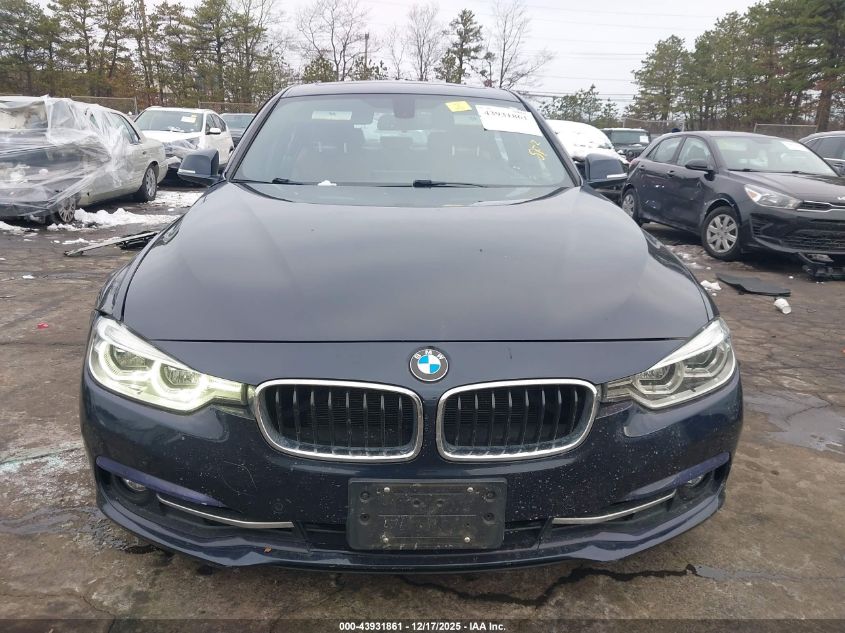 2017 BMW 330I xDrive VIN: WBA8D9G59HNU60315 Lot: 43931861