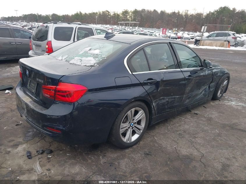 2017 BMW 330I xDrive VIN: WBA8D9G59HNU60315 Lot: 43931861