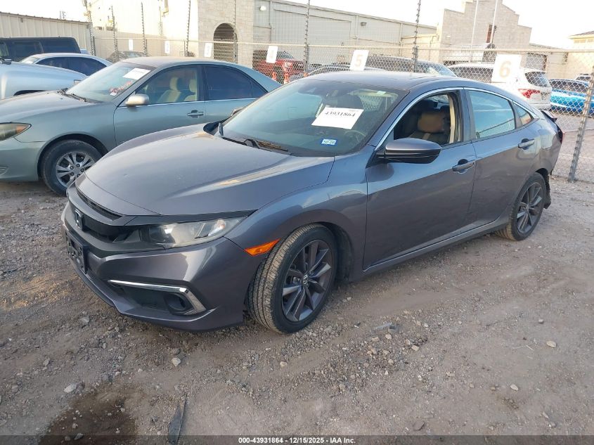 2020 Honda Civic Ex VIN: 19XFC1F35LE002959 Lot: 43931864