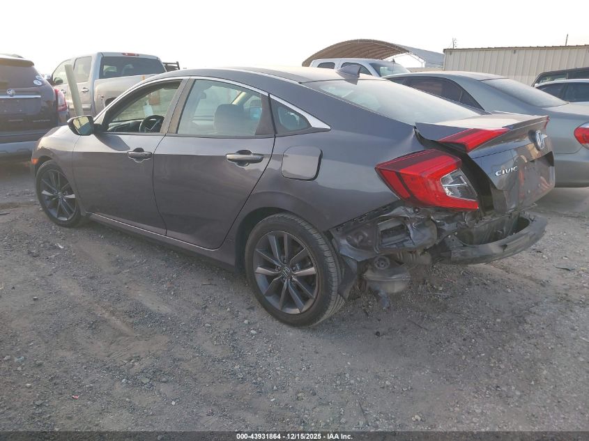 2020 Honda Civic Ex VIN: 19XFC1F35LE002959 Lot: 43931864