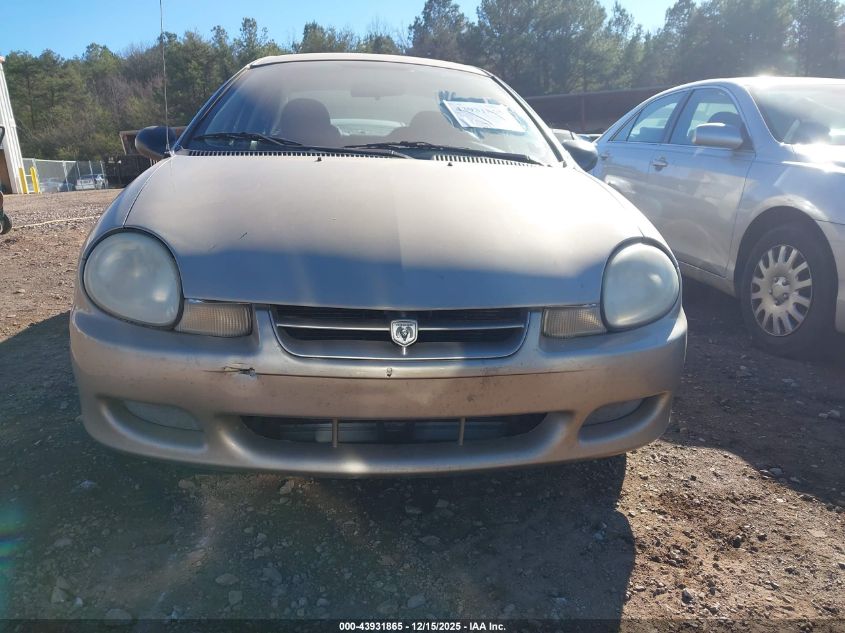 2002 Dodge Neon VIN: 1B3ES26C42D655319 Lot: 43931865