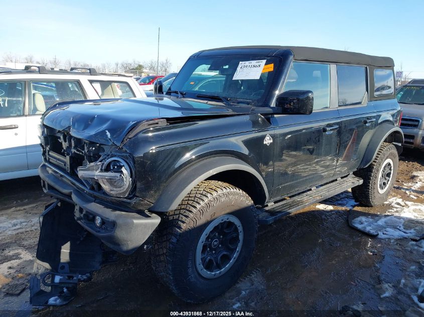 2024 Ford Bronco Outer Banks VIN: 1FMDE8BHXRLA22924 Lot: 43931868