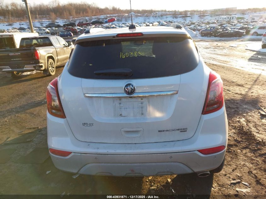 2020 Buick Encore Awd Essence VIN: KL4CJGSBXLB023063 Lot: 43931871