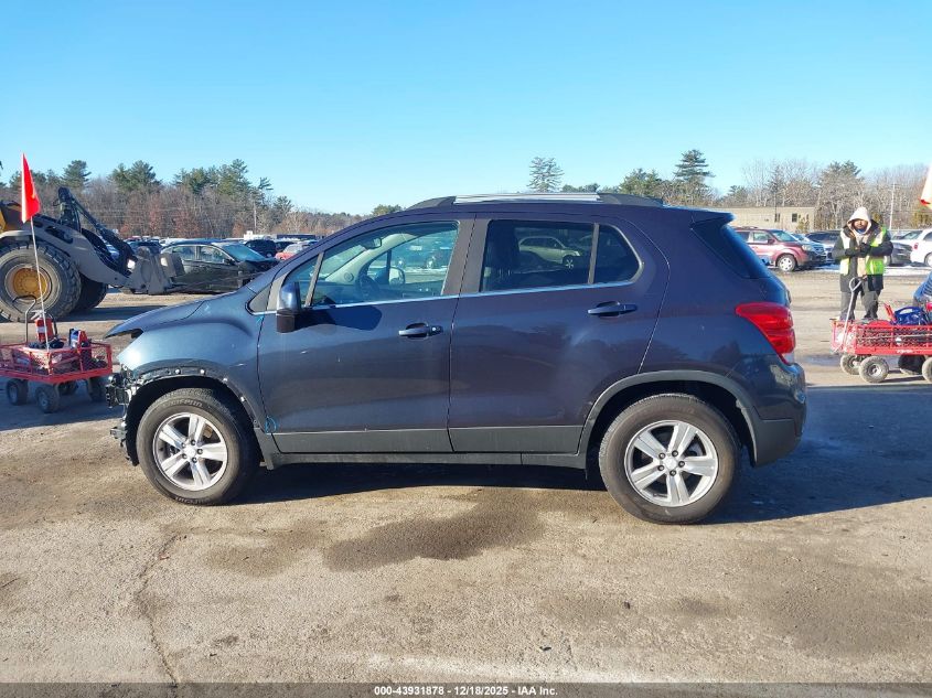 2019 Chevrolet Trax Lt VIN: 3GNCJPSB7KL147270 Lot: 43931878