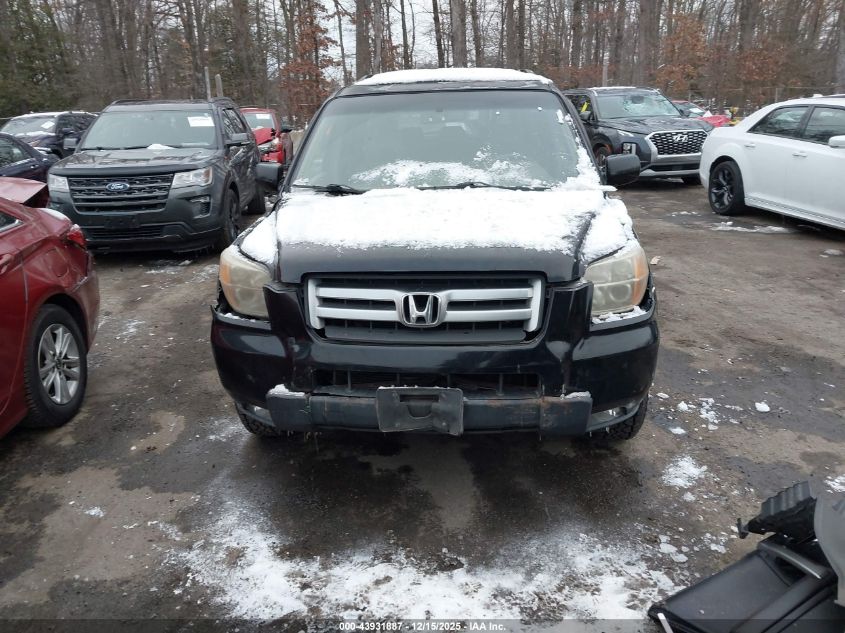2007 Honda Pilot Ex-L VIN: 5FNYF18627B010279 Lot: 43931887
