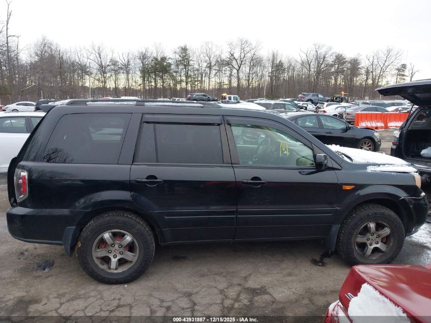 2007 Honda Pilot Ex-L VIN: 5FNYF18627B010279 Lot: 43931887