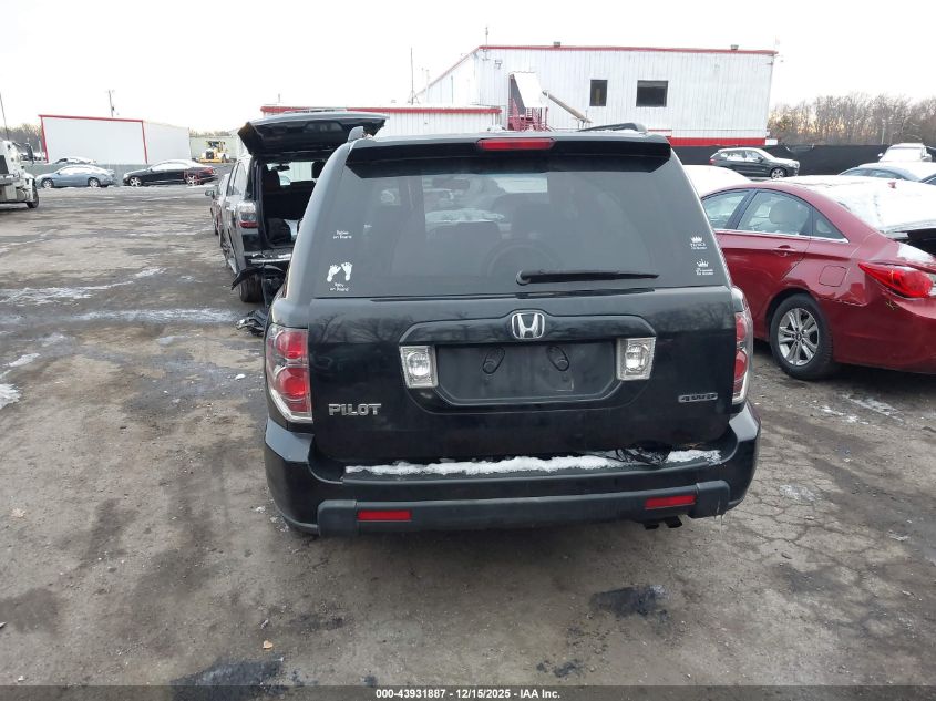 2007 Honda Pilot Ex-L VIN: 5FNYF18627B010279 Lot: 43931887