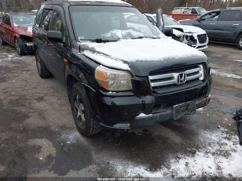 2007 Honda Pilot Ex-L VIN: 5FNYF18627B010279 Lot: 43931887