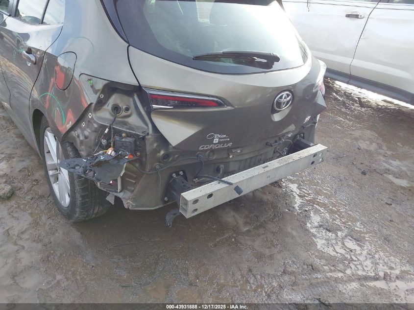 2019 Toyota Corolla Se VIN: JTNK4RBE7K3021032 Lot: 43931888