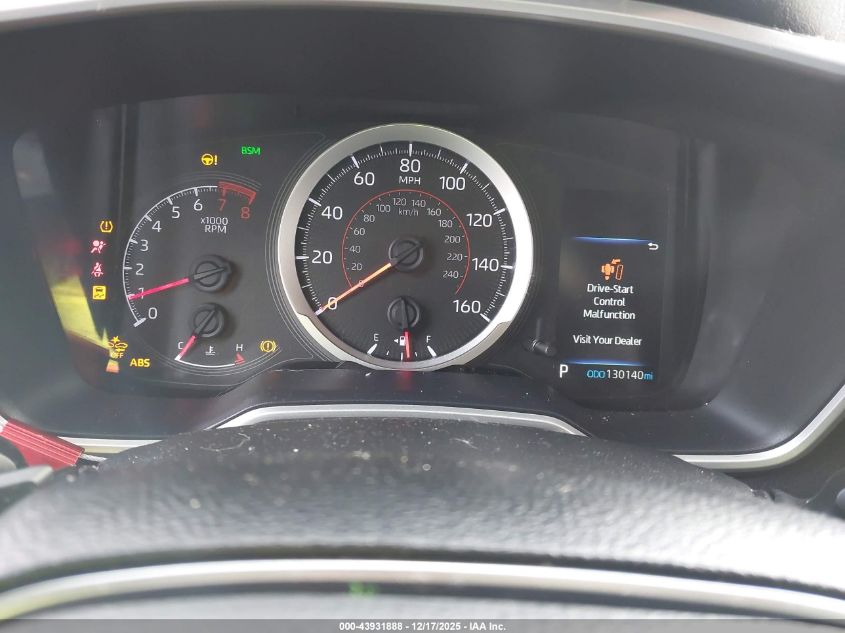 2019 Toyota Corolla Se VIN: JTNK4RBE7K3021032 Lot: 43931888