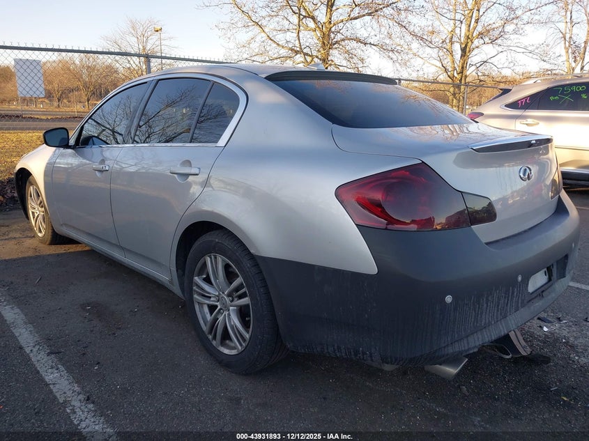 2011 Infiniti G37X