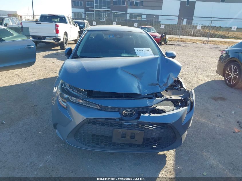 2020 Toyota Corolla Le VIN: 5YFEPRAE0LP026026 Lot: 43931908