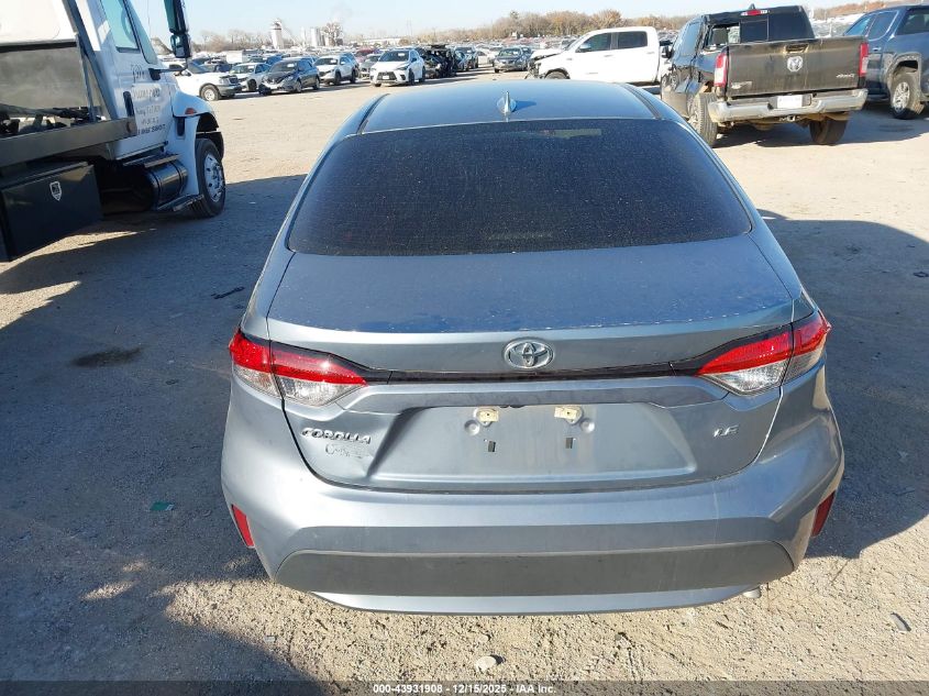 2020 Toyota Corolla Le VIN: 5YFEPRAE0LP026026 Lot: 43931908