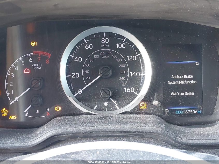 2020 Toyota Corolla Le VIN: 5YFEPRAE0LP026026 Lot: 43931908