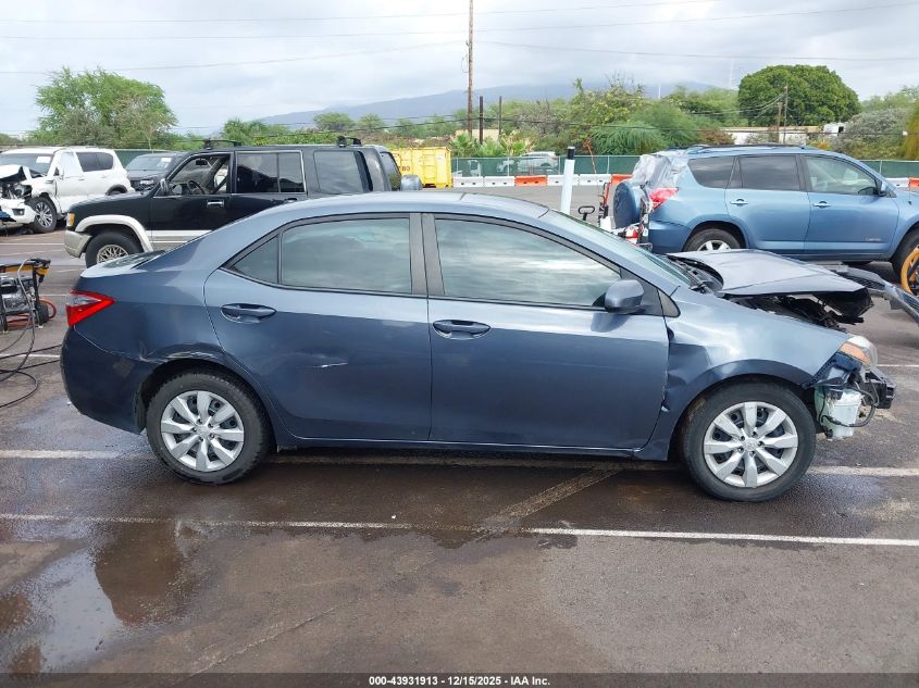 2014 Toyota Corolla Le/Le Plus/Le Premium VIN: 5YFBURHE5EP128037 Lot: 43931913