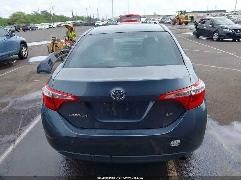 2014 Toyota Corolla Le/Le Plus/Le Premium VIN: 5YFBURHE5EP128037 Lot: 43931913