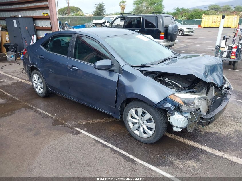 TOYOTA COROLLA LE/LE PLUS/LE PREMIUM