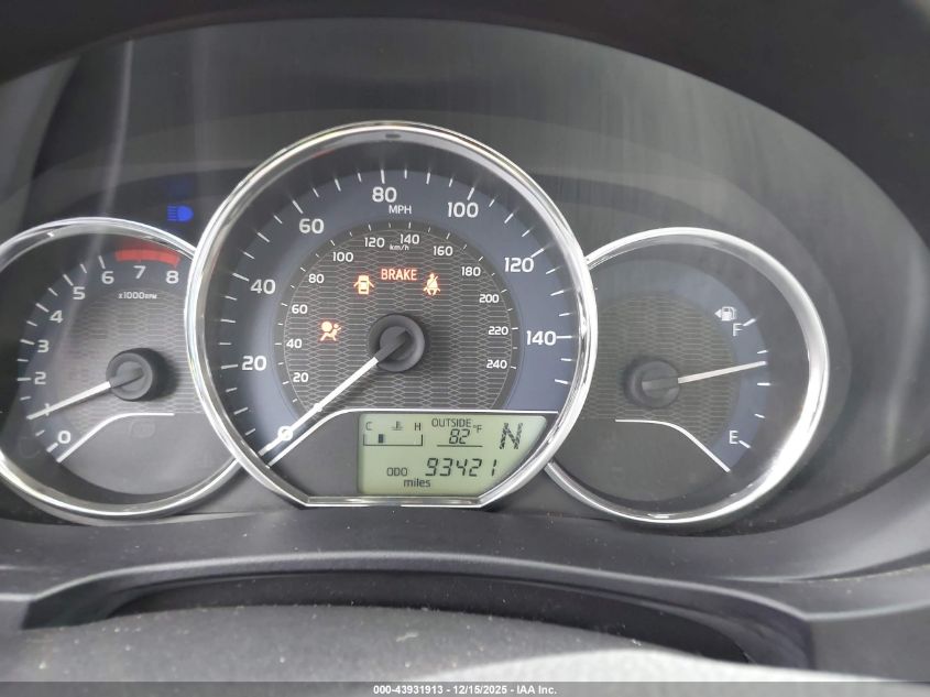 2014 Toyota Corolla Le/Le Plus/Le Premium VIN: 5YFBURHE5EP128037 Lot: 43931913