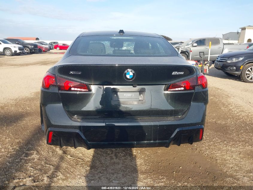 2025 BMW 228 Gran Coupe xDrive VIN: WBA23GG06S7S55239 Lot: 43931923