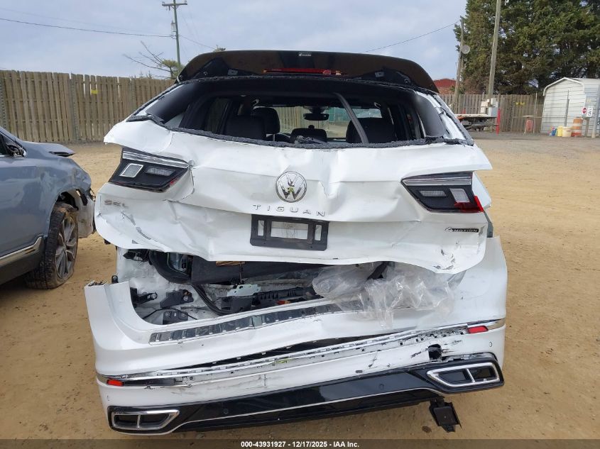 2022 Volkswagen Tiguan 2.0T Sel R-Line VIN: 3VV4B7AX8NM136611 Lot: 43931927