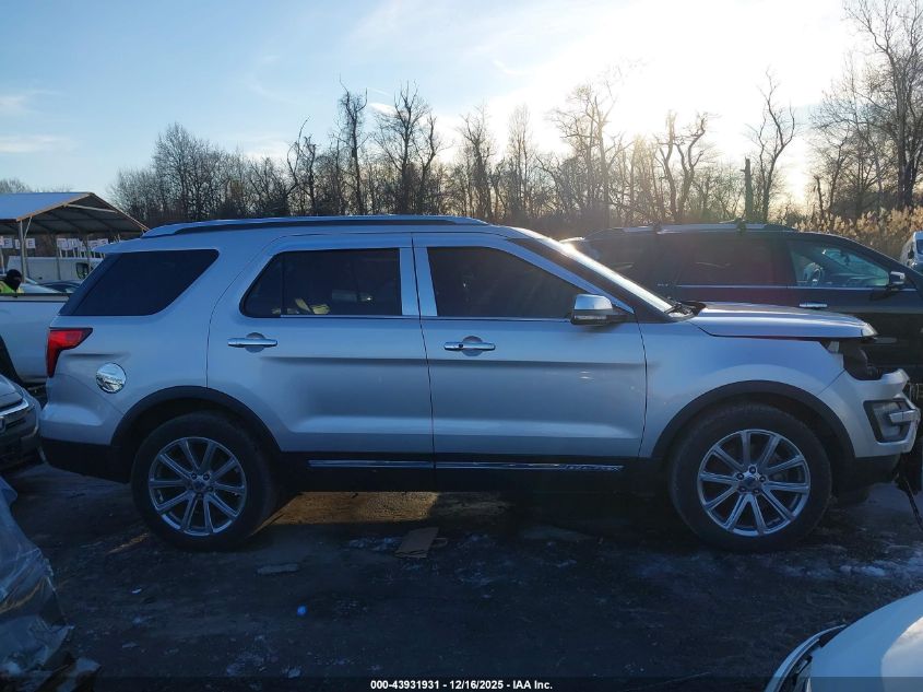 2017 Ford Explorer Limited VIN: 1FM5K8F87HGB80331 Lot: 43931931