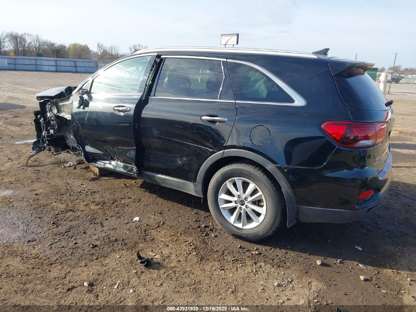 2019 Kia Sorento 2.4L Lx VIN: 5XYPG4A34KG494824 Lot: 43931939