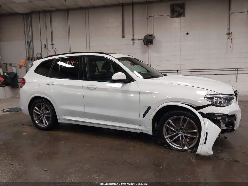 2021 BMW X3 xDrive30I VIN: 5UXTY5C0XM9E32810 Lot: 43931947