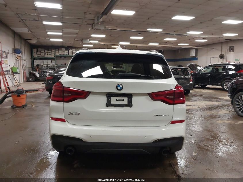 2021 BMW X3 xDrive30I VIN: 5UXTY5C0XM9E32810 Lot: 43931947